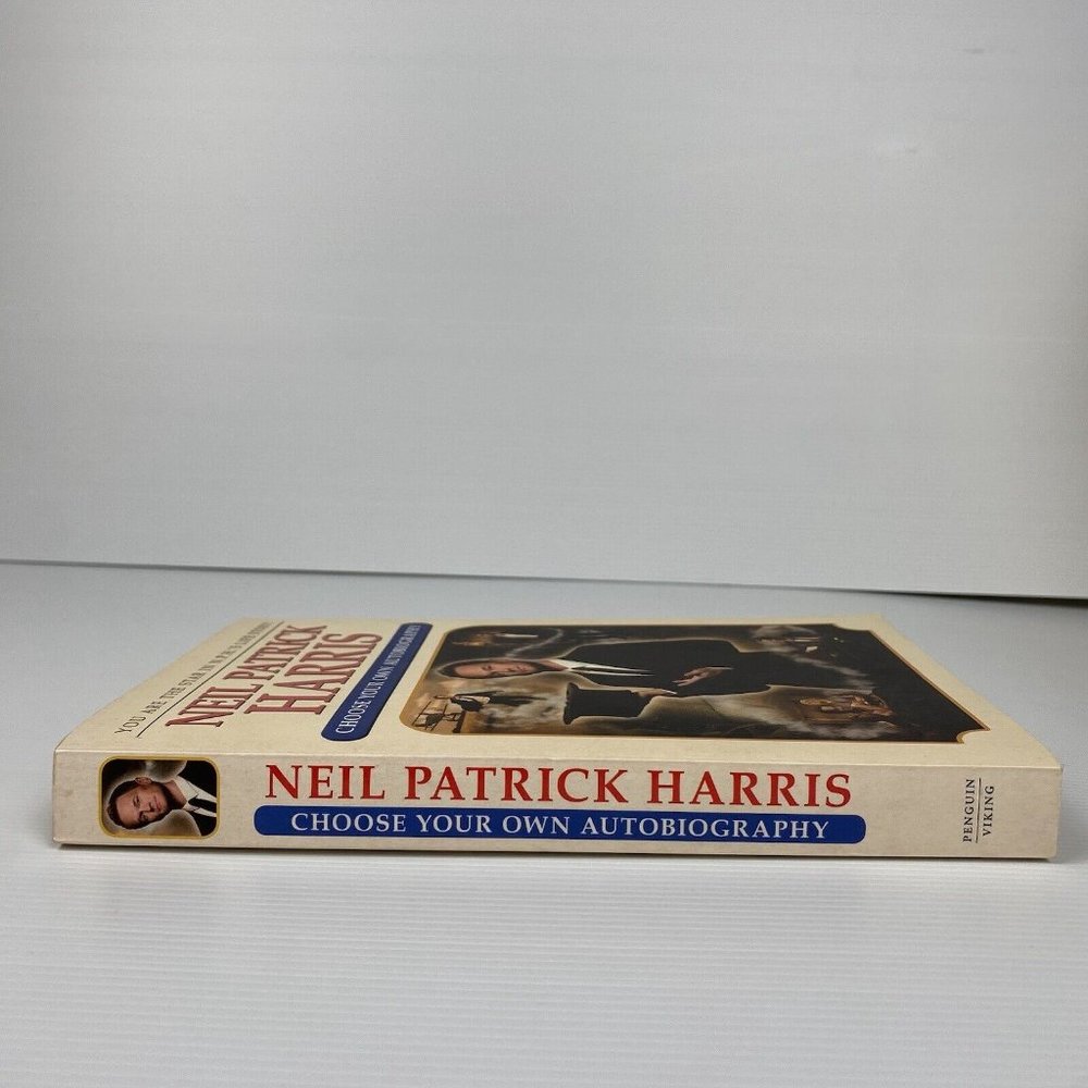 🤑 Choose Your Own Autobiography By Neil Patrick Harris Large Paperback Book - Picture 12 of 12
